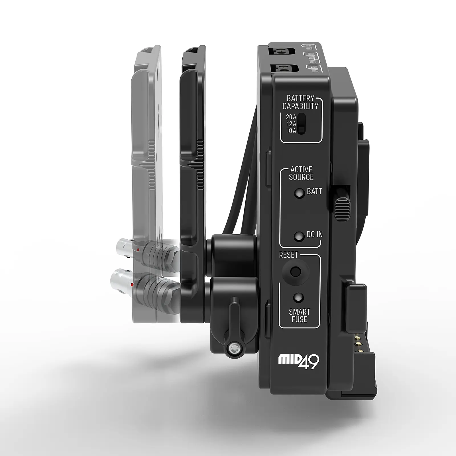 Power Distribution Box DB-1 (RED Komodo-X / V-Raptor, V-Mount, Camera Mounted)