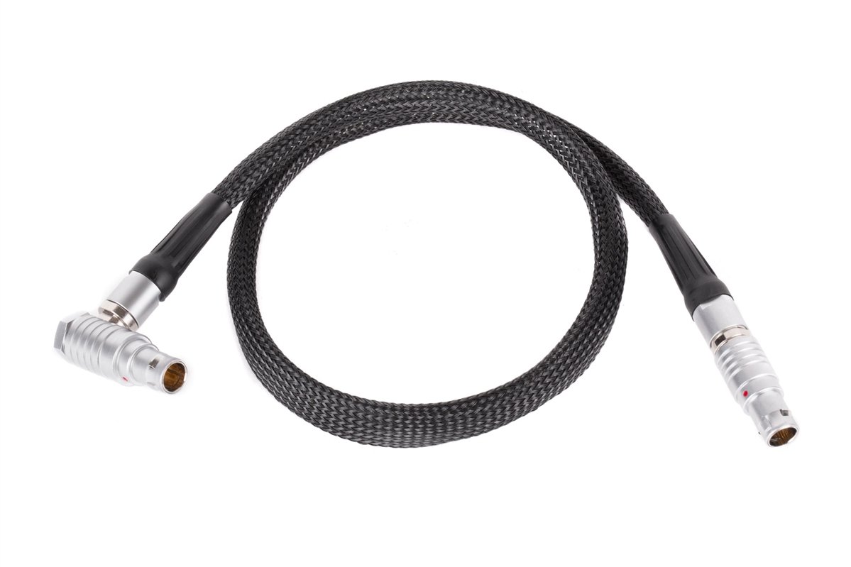 4-pin Connector Right Angle to 4-pin Connector Cable - 13in (33cm)