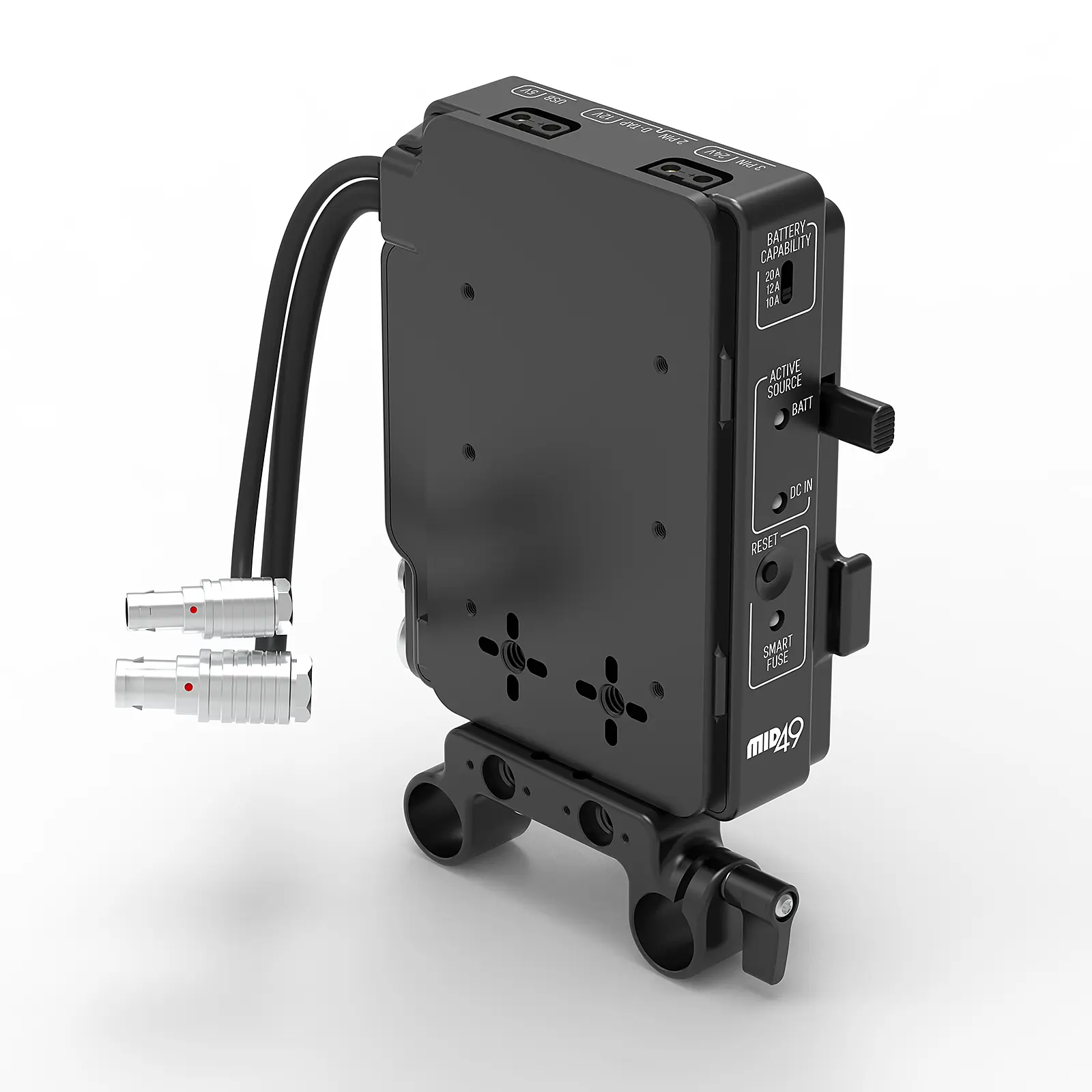 Power Distribution Box DB-1 (RED Komodo-X / V-Raptor, V-Mount, Rod