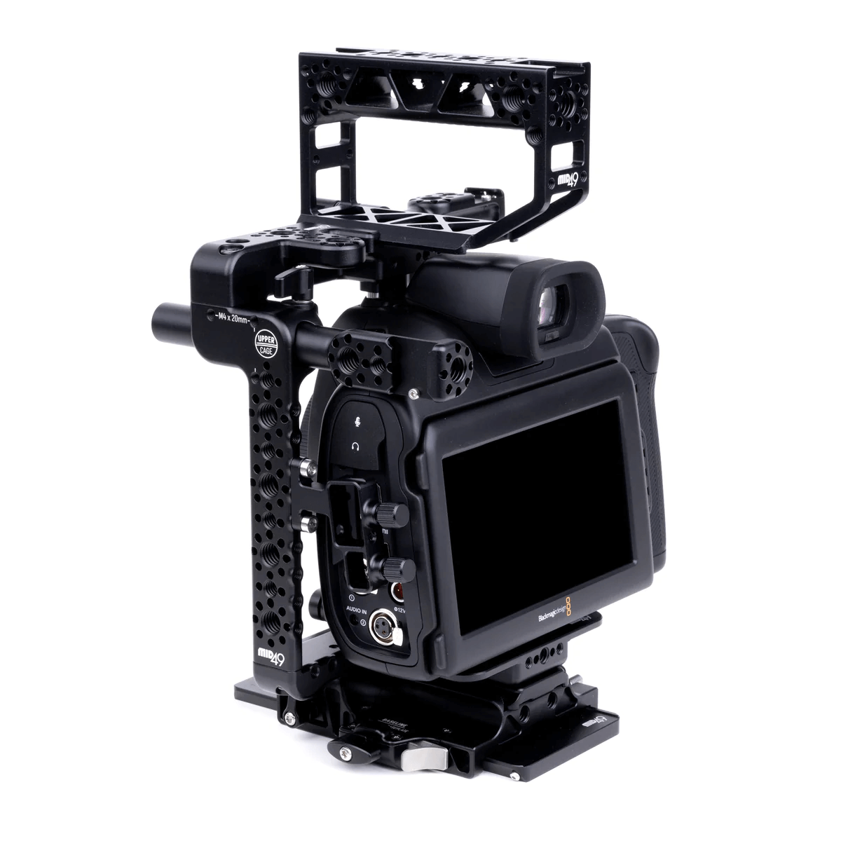 Base Kit for Blackmagic Cinema Camera 6K (Full Frame, Pocket Pro, Pocket G2)+ Audio Breakout AB-6