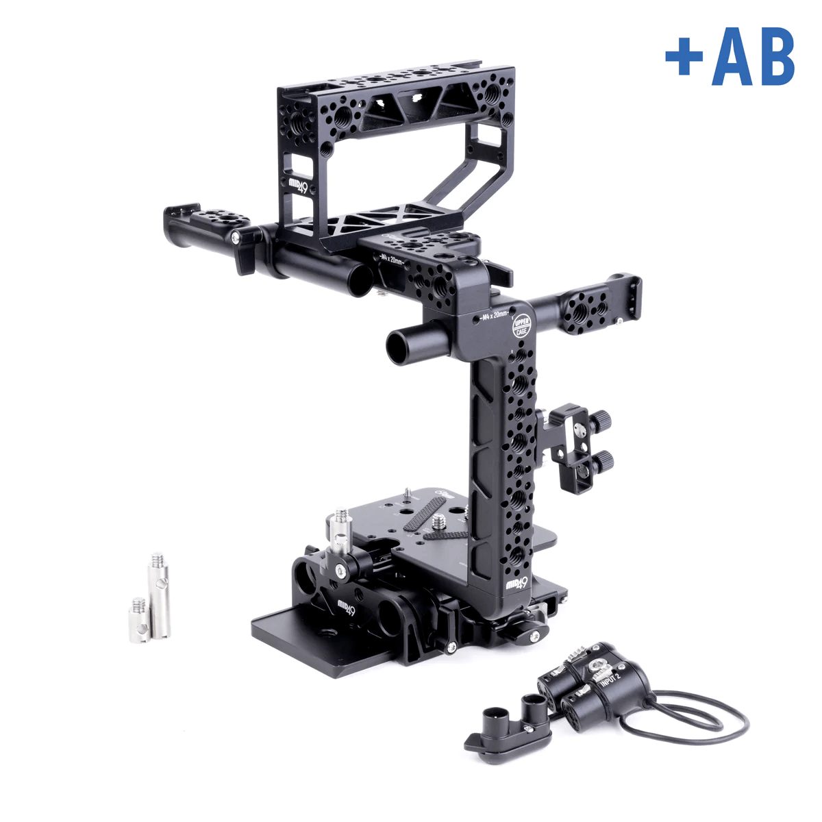 Base Kit for Blackmagic Cinema Camera 6K (Full Frame, Pocket Pro, Pocket G2)+ Audio Breakout AB-6