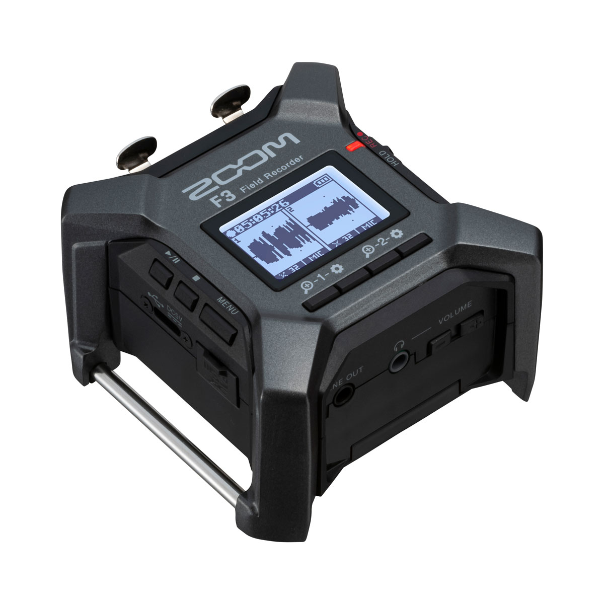 ZOOM (ズーム) F3 2-Channel Field Recorder