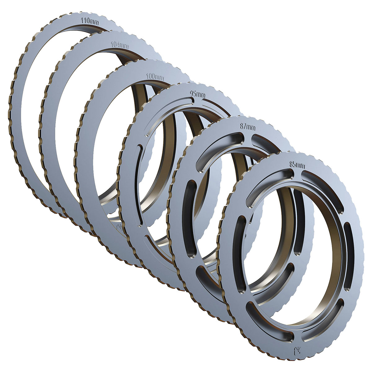 114 mm - 87 mm  Threaded Adaptor Ring