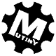 MUTINY Gear sticker 3"x3"