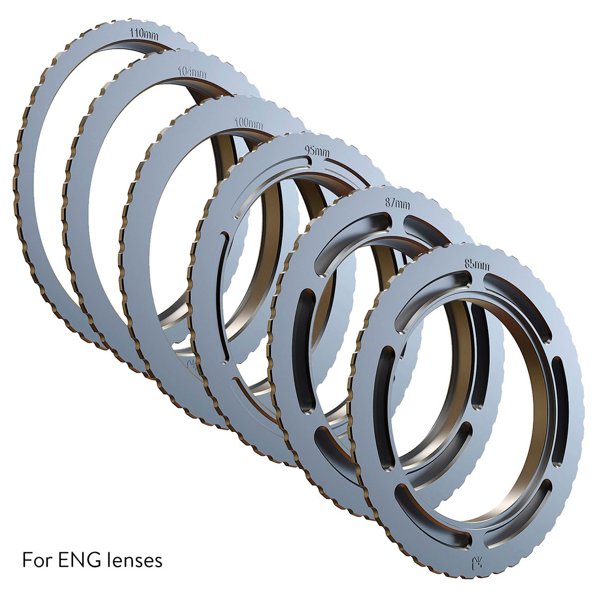 114 mm - 85 mm  Threaded Adaptor Ring for ENG wide angle lenses, 4.3mm Canon, 4.5mm Fujinon, etc