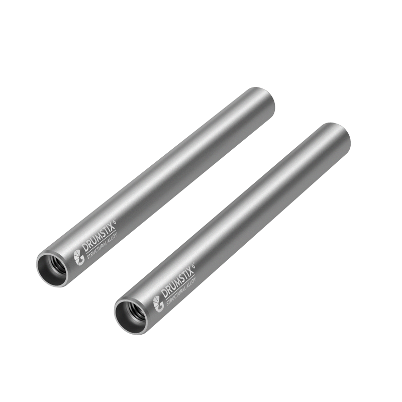 Drumstix Structural Alloy Threaded 15mm Rod Pair – 6�� (15.2cm)