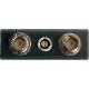 Freakshow HD 4K 12G 1��4 MICROSPLIT MSX4-L  Distribution Amp MSX4-L 2 pin Lemo Style (Pin 1 Negative Pin 2 Positive)