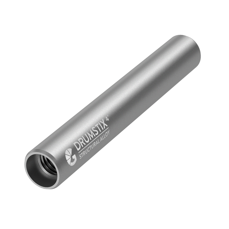 Drumstix Structural Alloy Threaded 15mm Rod – 4�� (10.2cm)