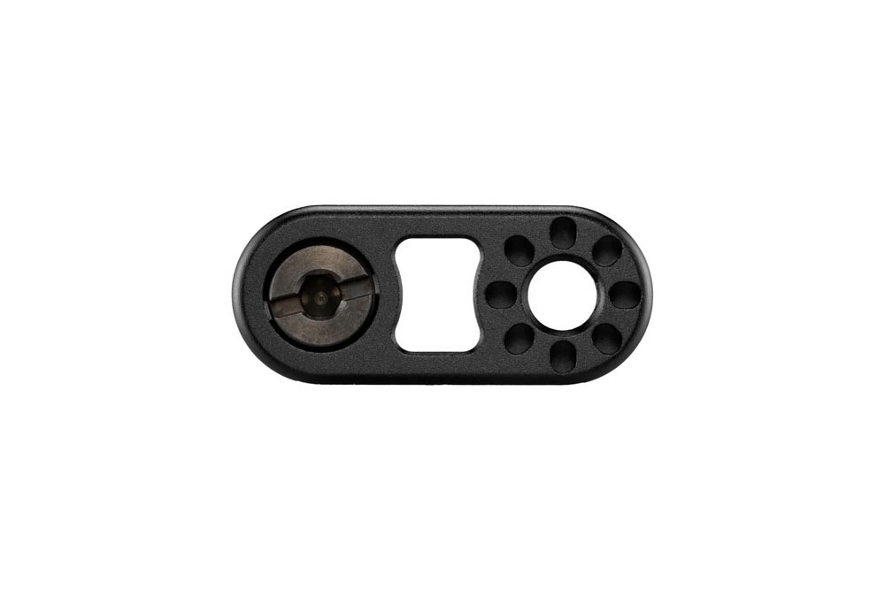 28mm OFFSET BRACKET WITH PINS (3/8"-16 MALE X 3/8"-16 FEMALE)