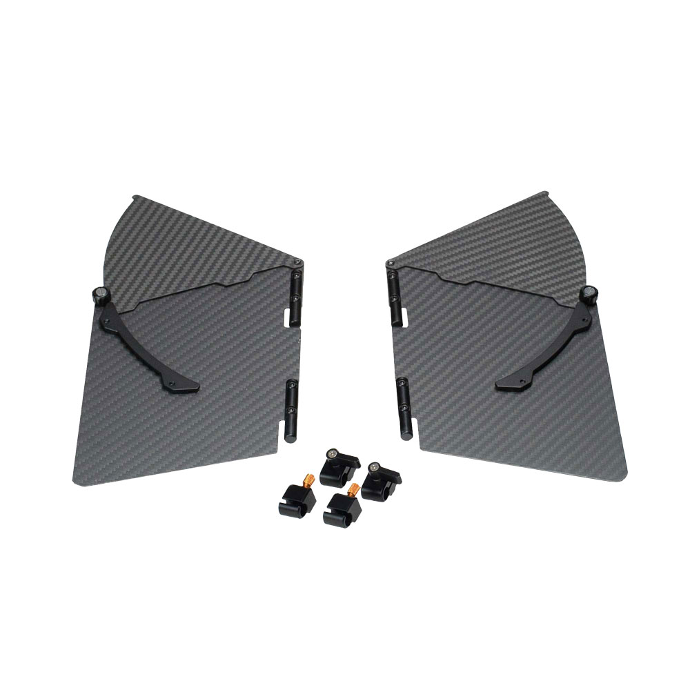 CARBON FIBRE SIDE FLAGS (MISFIT KICK)