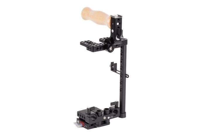 Wooden Camera - Unified DSLR Cage (Large) with Wood Grip