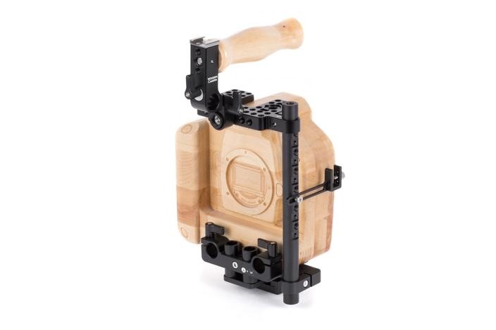 Wooden Camera - Unified DSLR Cage (Large) with Wood Grip