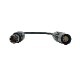 9P EXT to 5P Timecode IN/OUT Female Cable