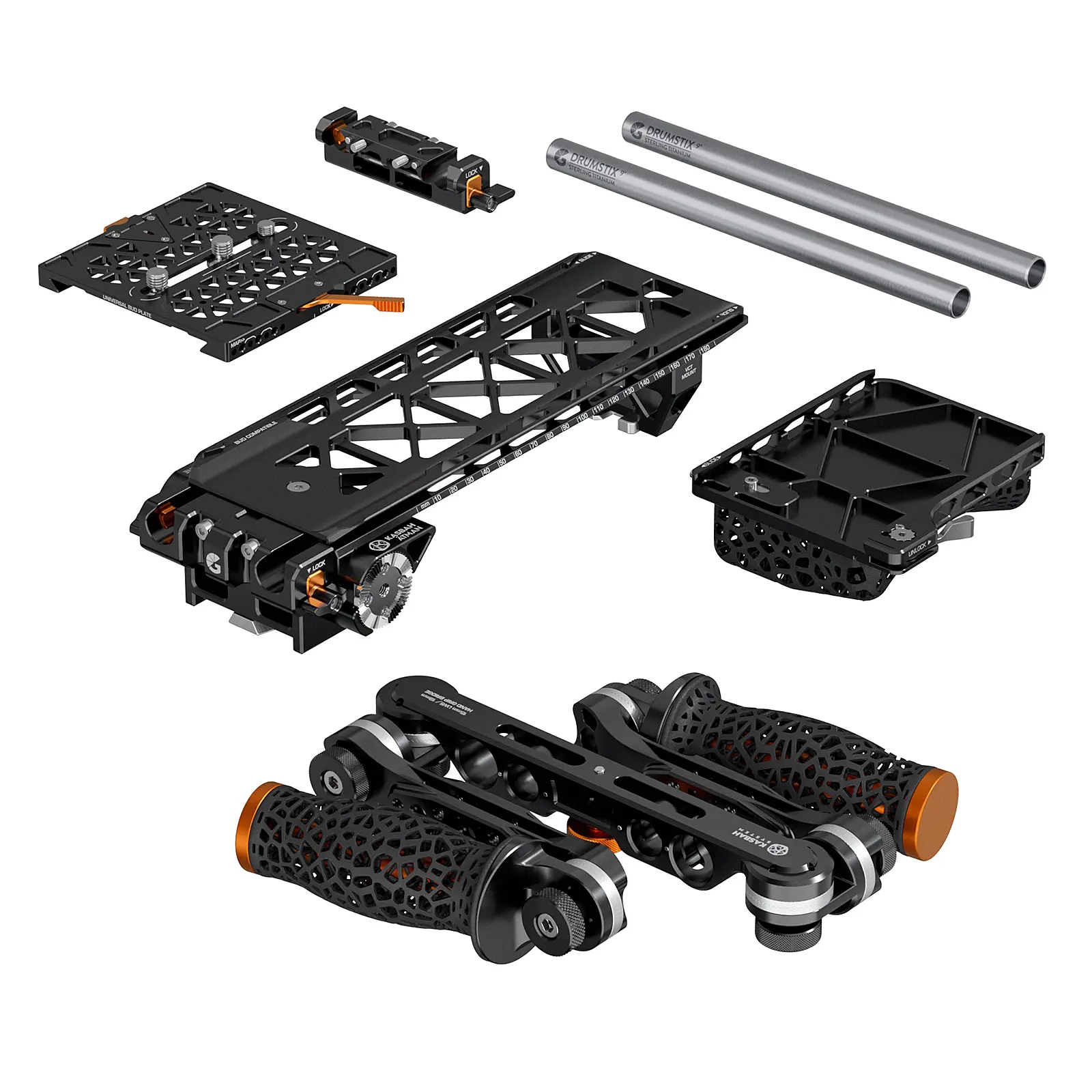 KASBAH Ātman Universal Shoulder Rig & Hand Grip Kit (One-Axis BUD VCT-14)