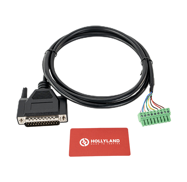 DB25 Male to GPIO 9-pin Female Tally Cable