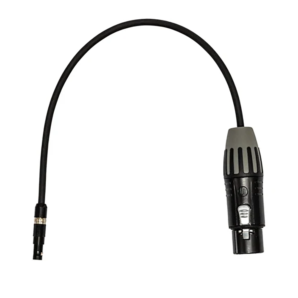XLR female to 5 pin 00B 8" inch audio cables for X/RAPTOR/ALEXA MINI