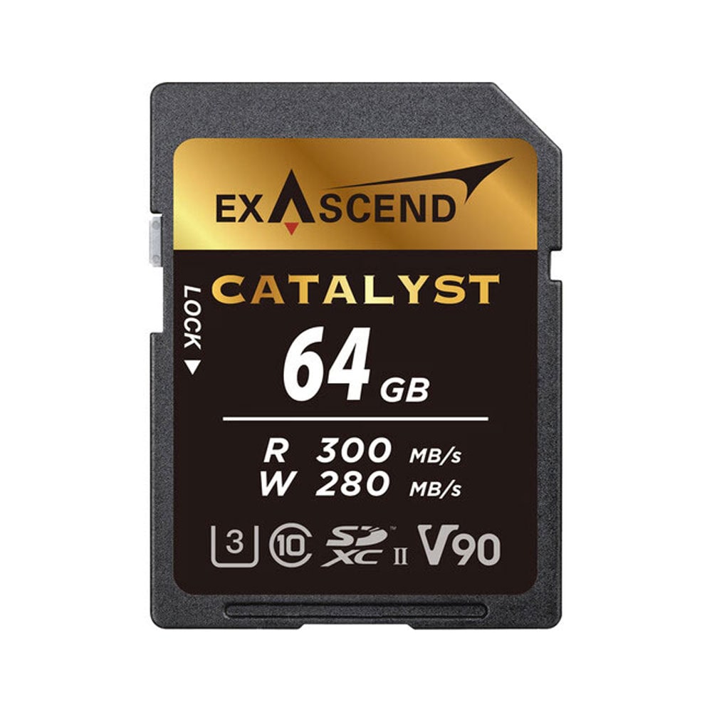UHS-II(V90) Catalyst  (64GB, 128GB, 256GB)