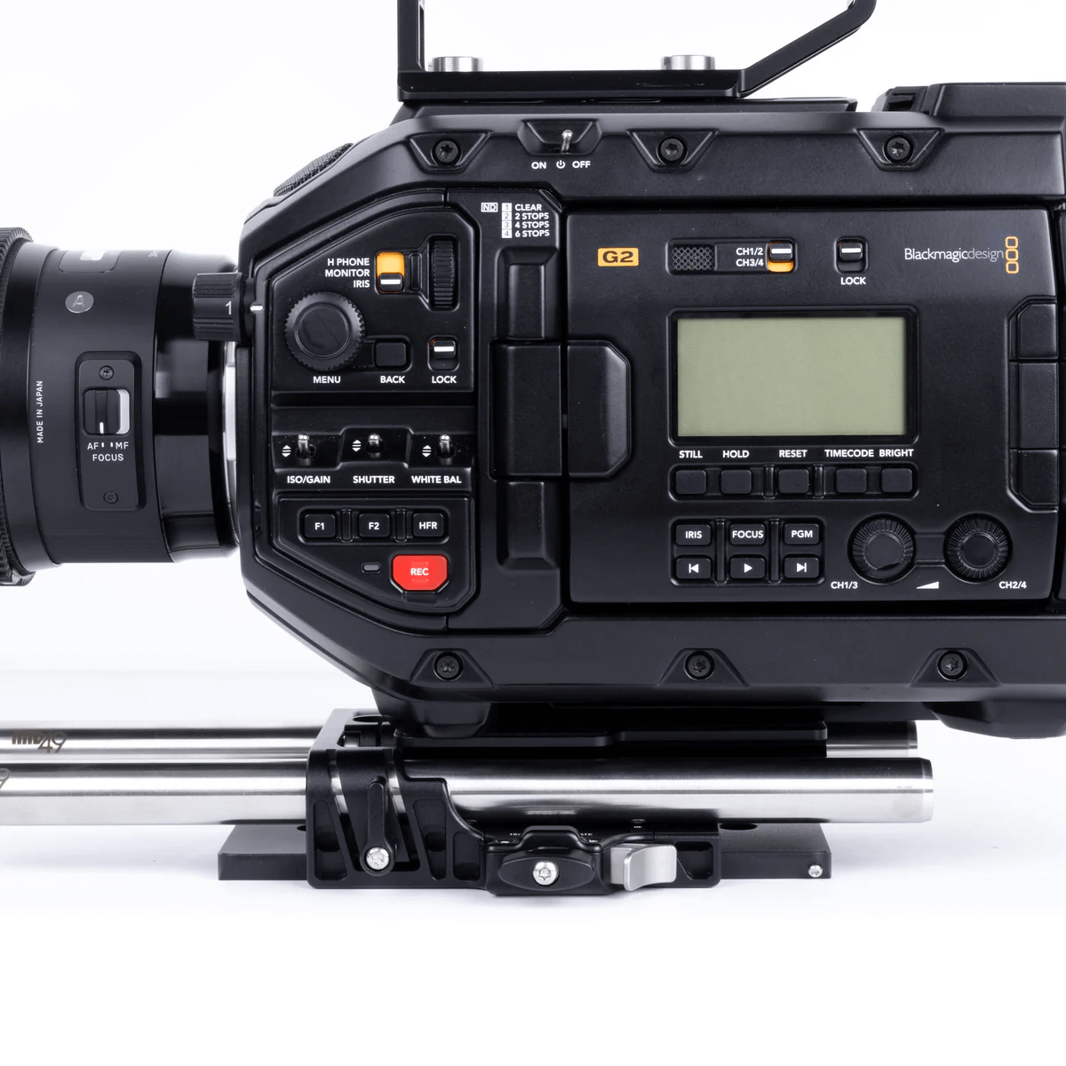 Baseline 15mm LW Baseplate (Sony Burano, FX6, Venice, Venice 2, Rialto / Blackmagic URSA Cine LF, URSA Mini)