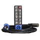 Mini Array Power & R/S Distribution Box with 6' Power Cable