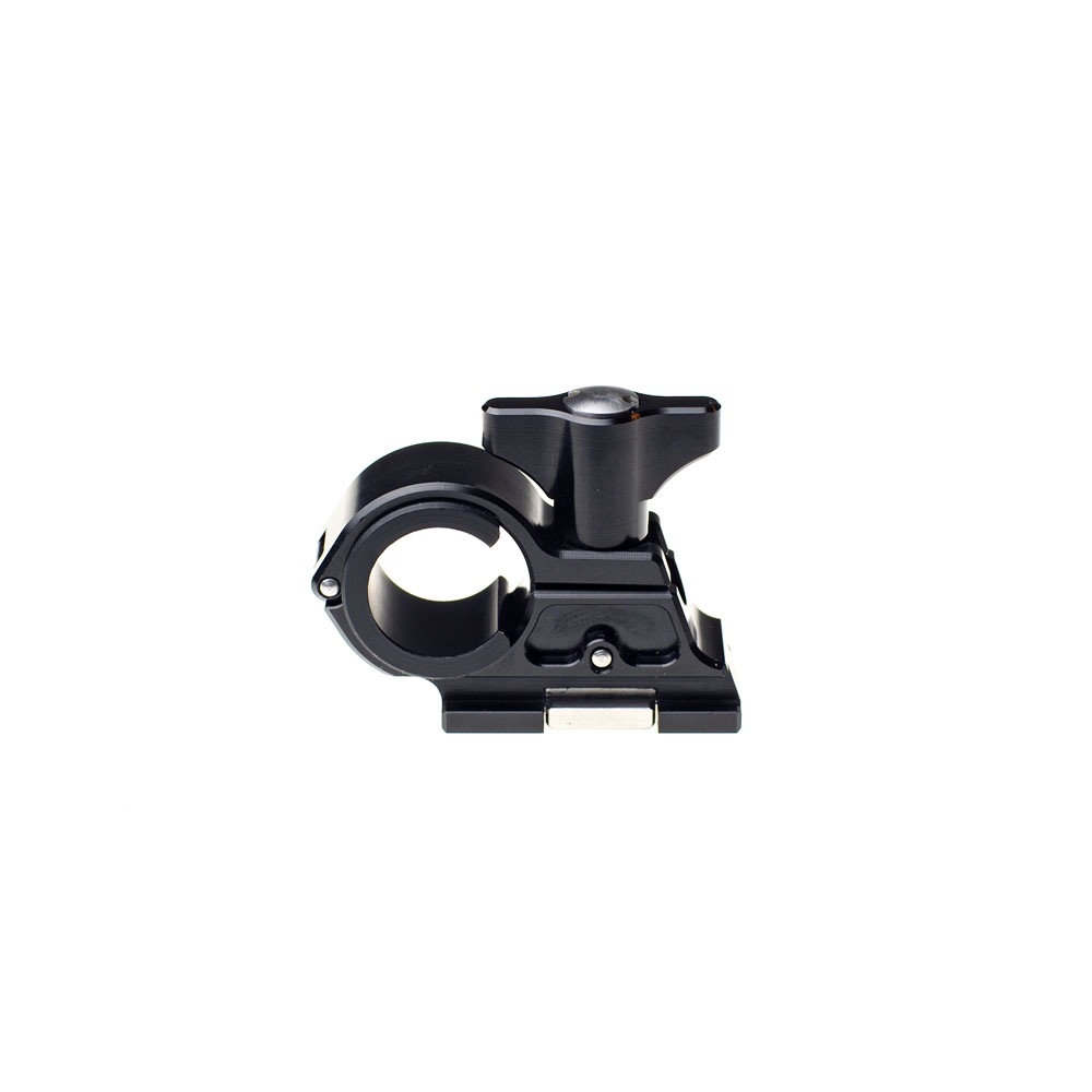 Hinged 19mm Rod Mount w. 15mm insert