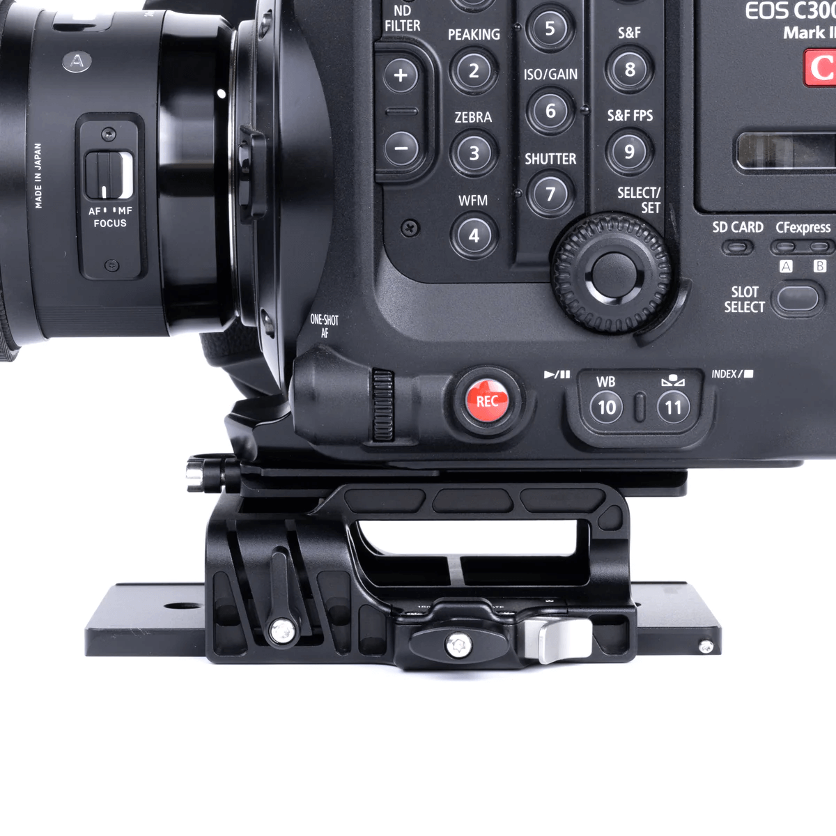 Baseline 15mm LW (Canon C300mkIII, C500mkII, C200, C200B, C700  /  Blackmagic Pocket 6K / Kinefinity MAVO mark2 Baseplate)