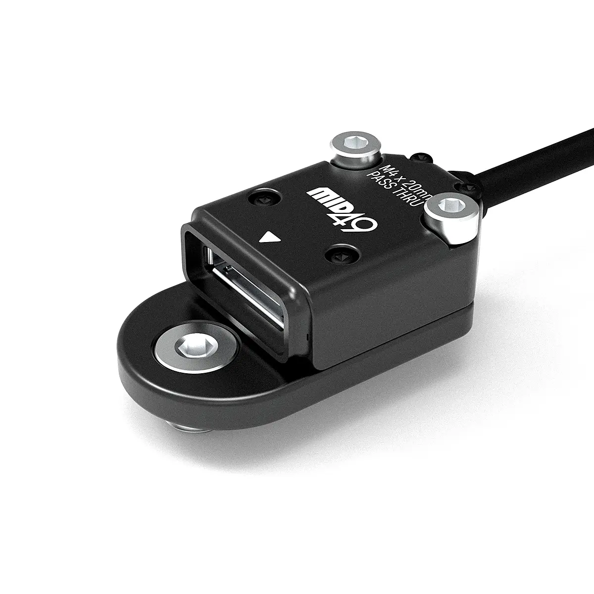 ARRI 3/8-16 to M4x20mm Offset Adapter