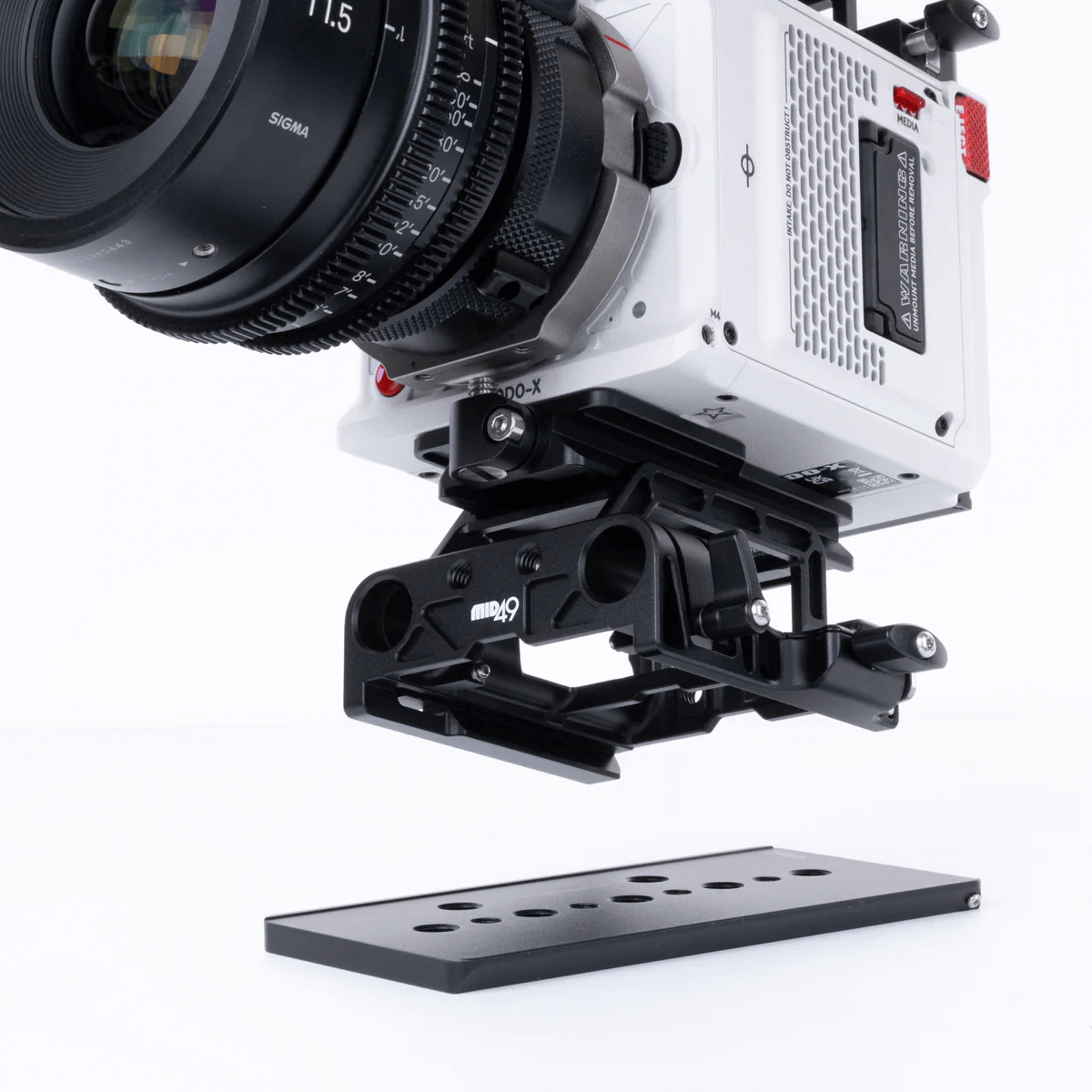 Baseline 15mm LW (RED KOMODO, KOMODO-X  /  Blackmagic Pocket 4K / FREEFLY Ember S5K Baseplate)