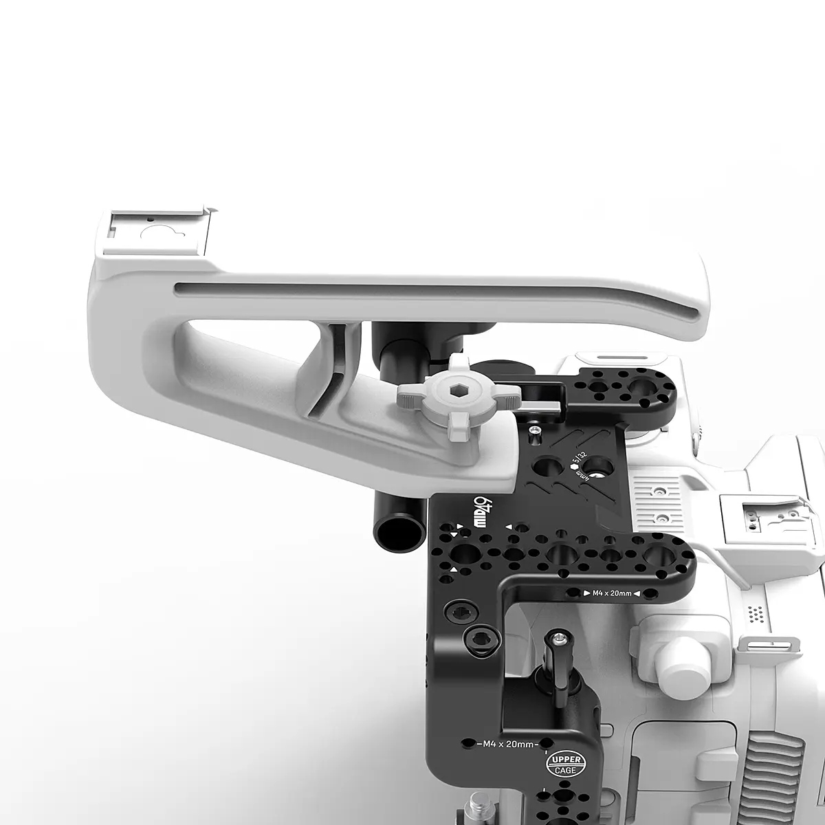 Upper Cage for Canon C80 + Audio Breakout AB-4