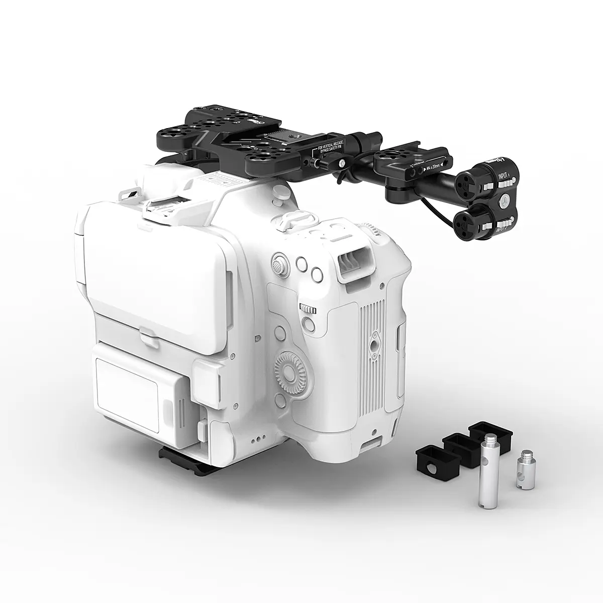 Upper Cage for Canon C80 + Audio Breakout AB-4