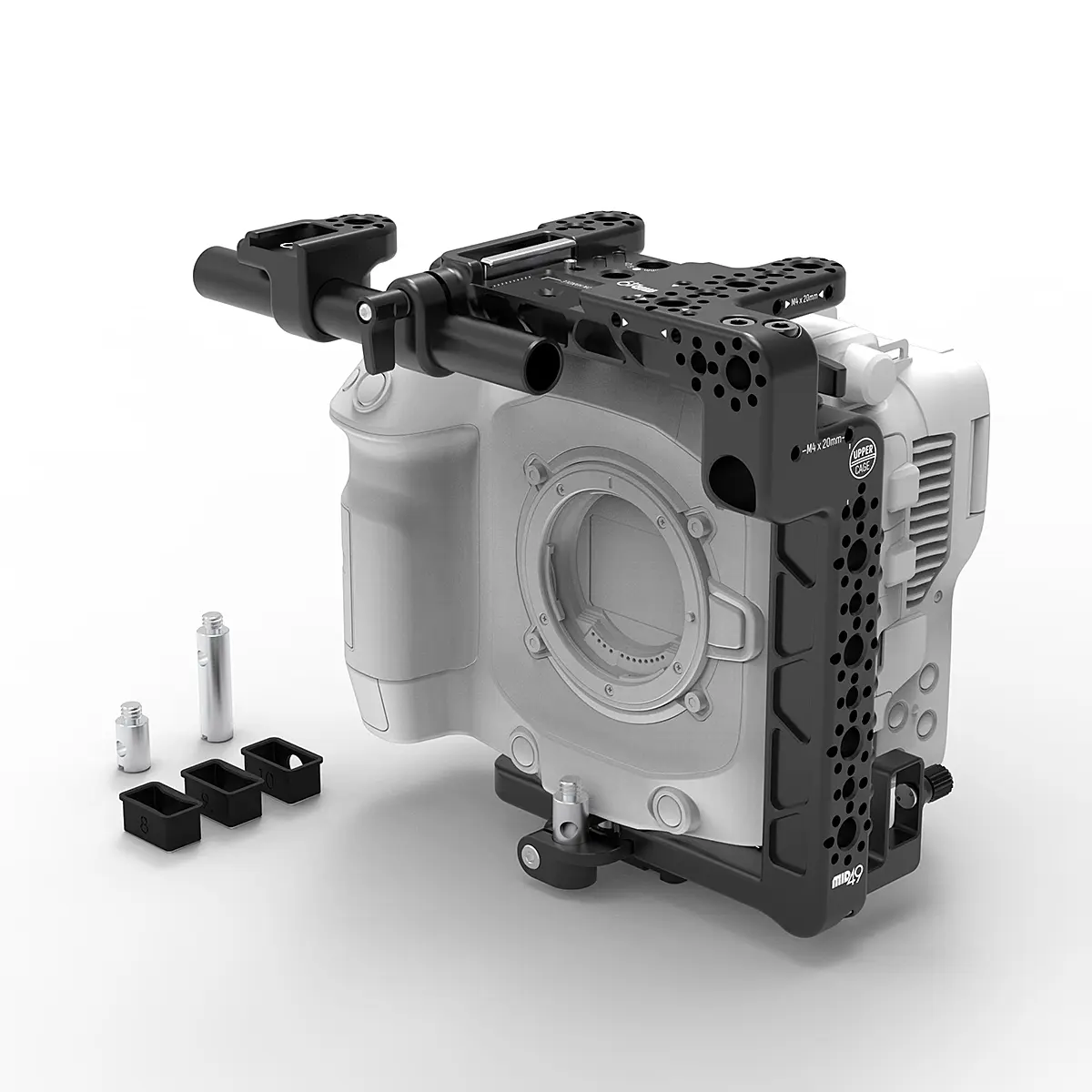 Upper Cage for Canon C80 + Audio Breakout AB-4