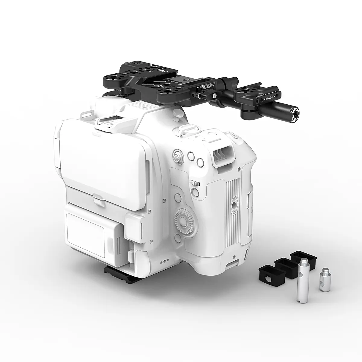 Upper Cage for Canon C80 + Audio Breakout AB-4