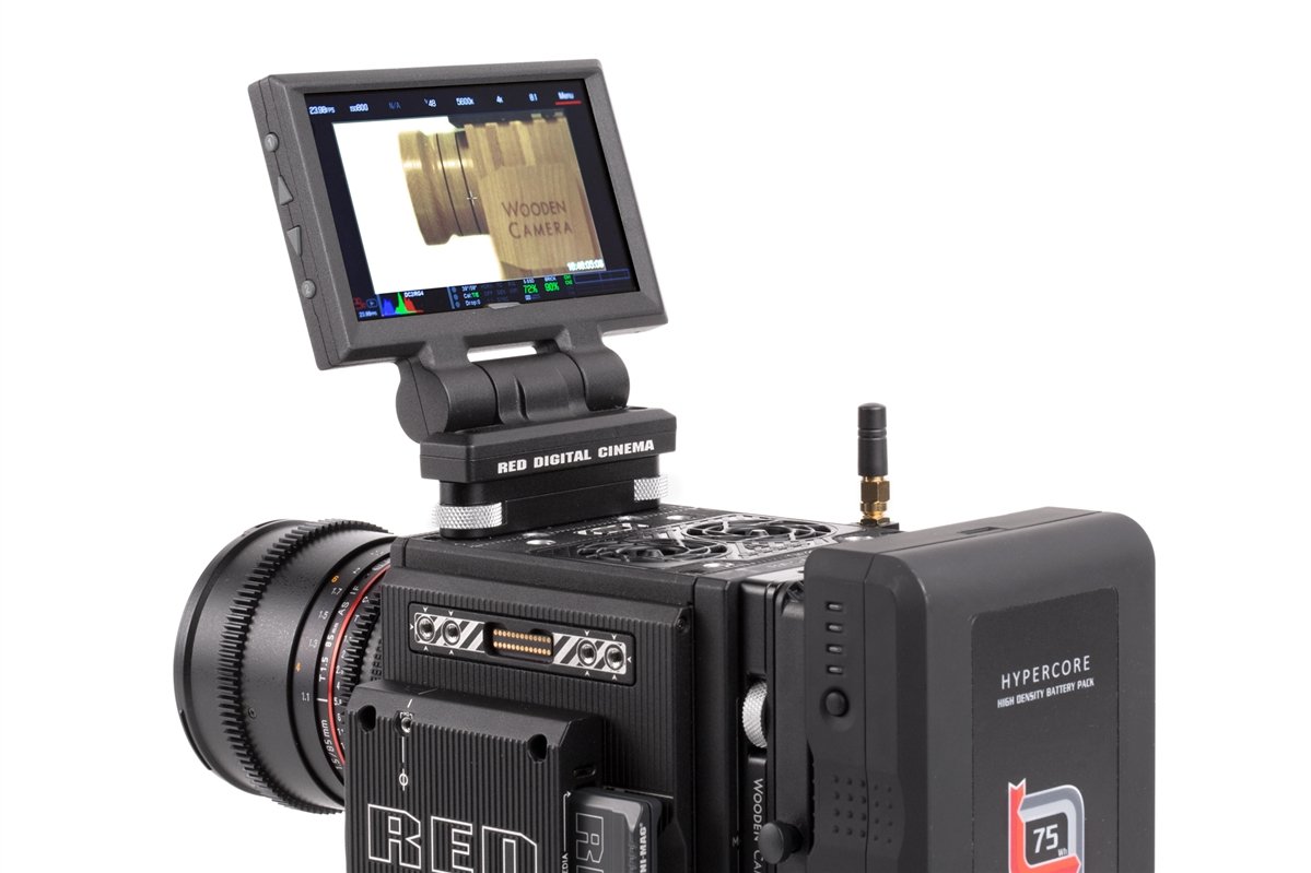 Wooden Camera - Tool-less LCD/EVF Adapter (RED DSMC2)