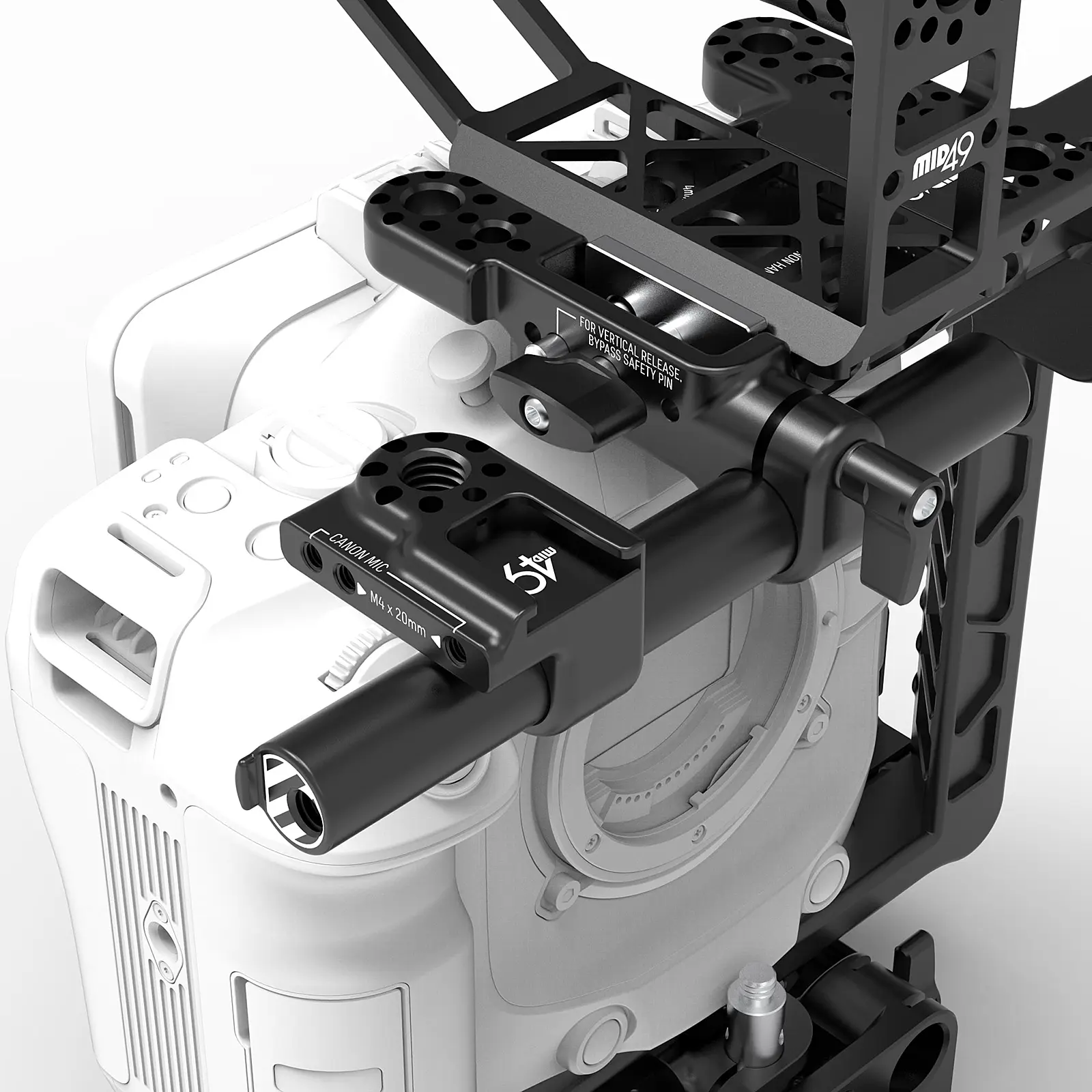 Base Kit for Canon C80 + Audio Breakout AB-4