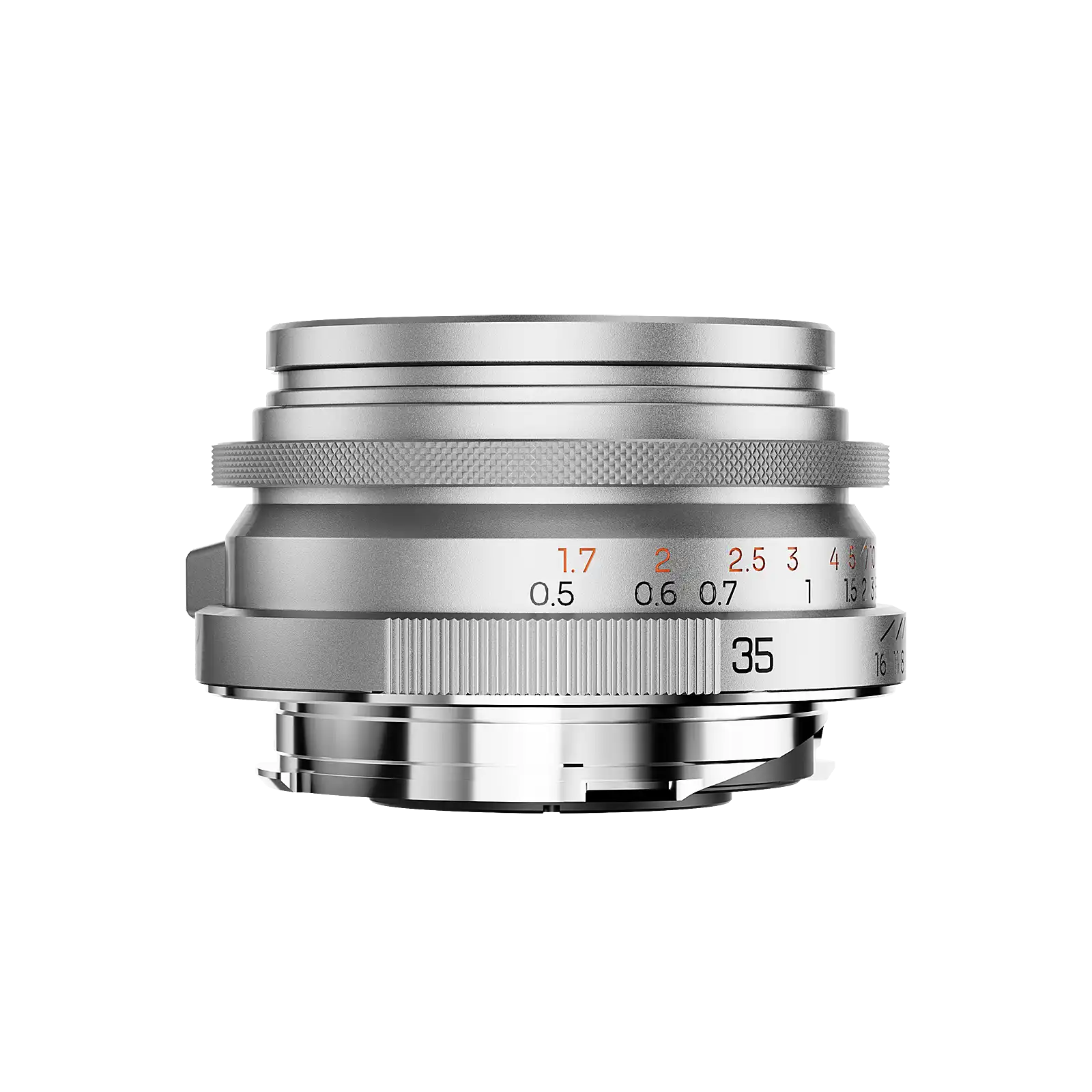 Ksana 35mm f/2 ASPH.��(Silver Chrome / Black Paint)