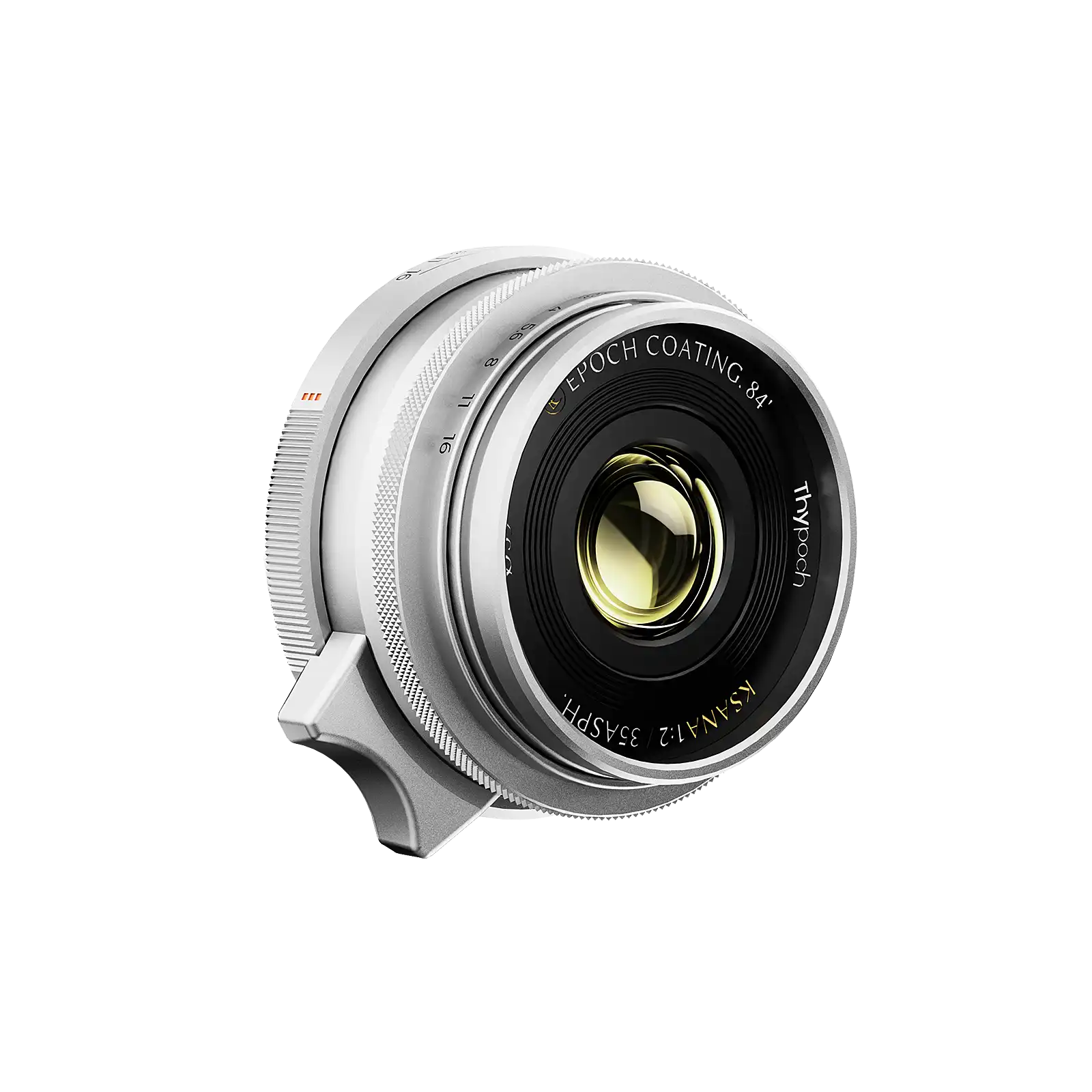 Ksana 35mm f/2 ASPH.��(Silver Chrome / Black Paint)