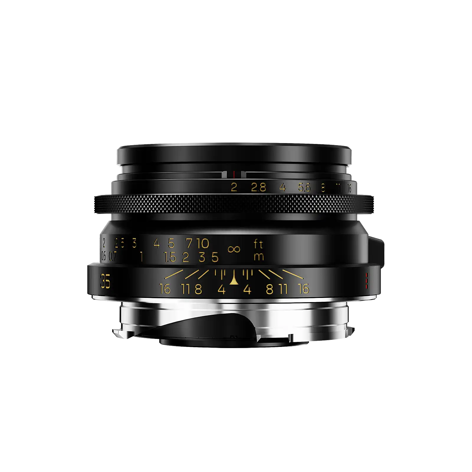 Ksana 35mm f/2 ASPH.��(Silver Chrome / Black Paint)