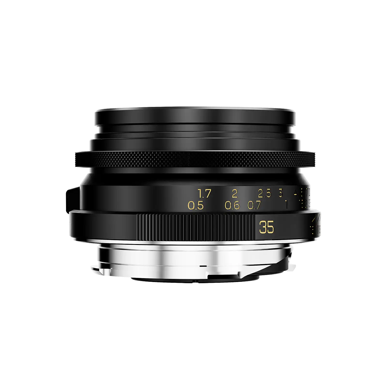 Ksana 35mm f/2 ASPH.��(Silver Chrome / Black Paint)