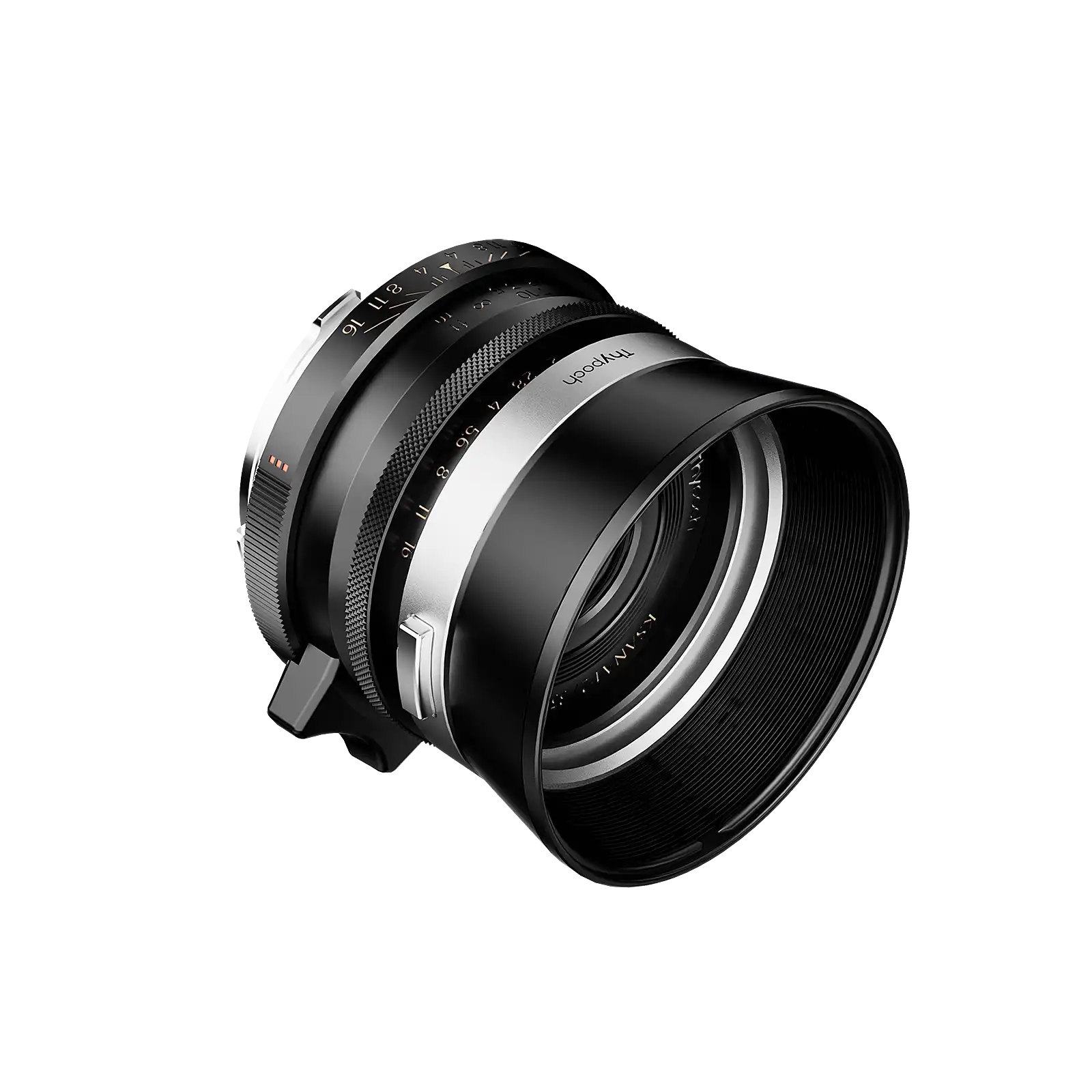 Ksana 35mm f/2 ASPH.��(Silver Chrome / Black Paint)