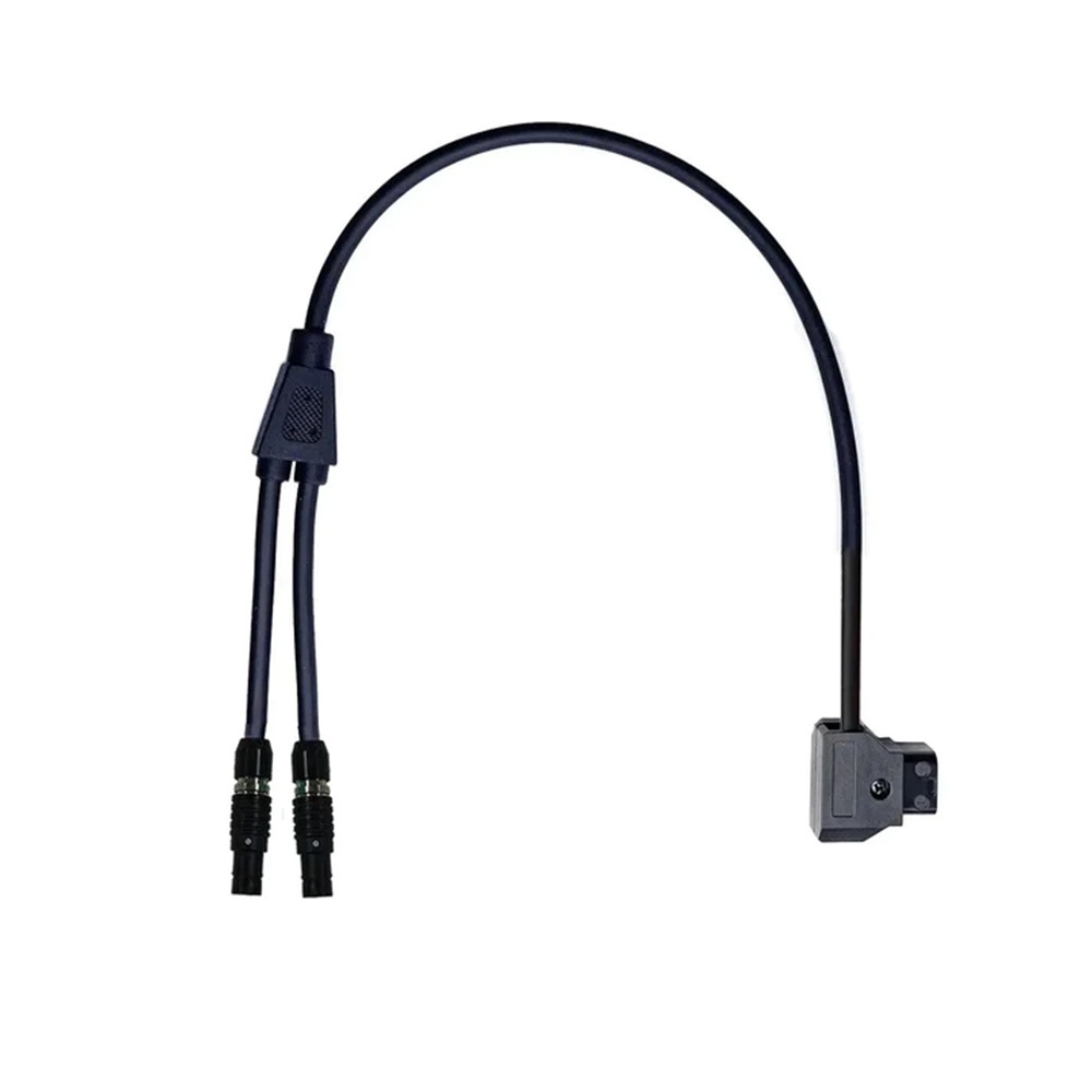 D-Tap Power Splitter cable to double-ended 2 pin 0B straight power cable
