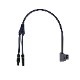 D-Tap Power Splitter cable to double-ended 2 pin 0B straight power cable