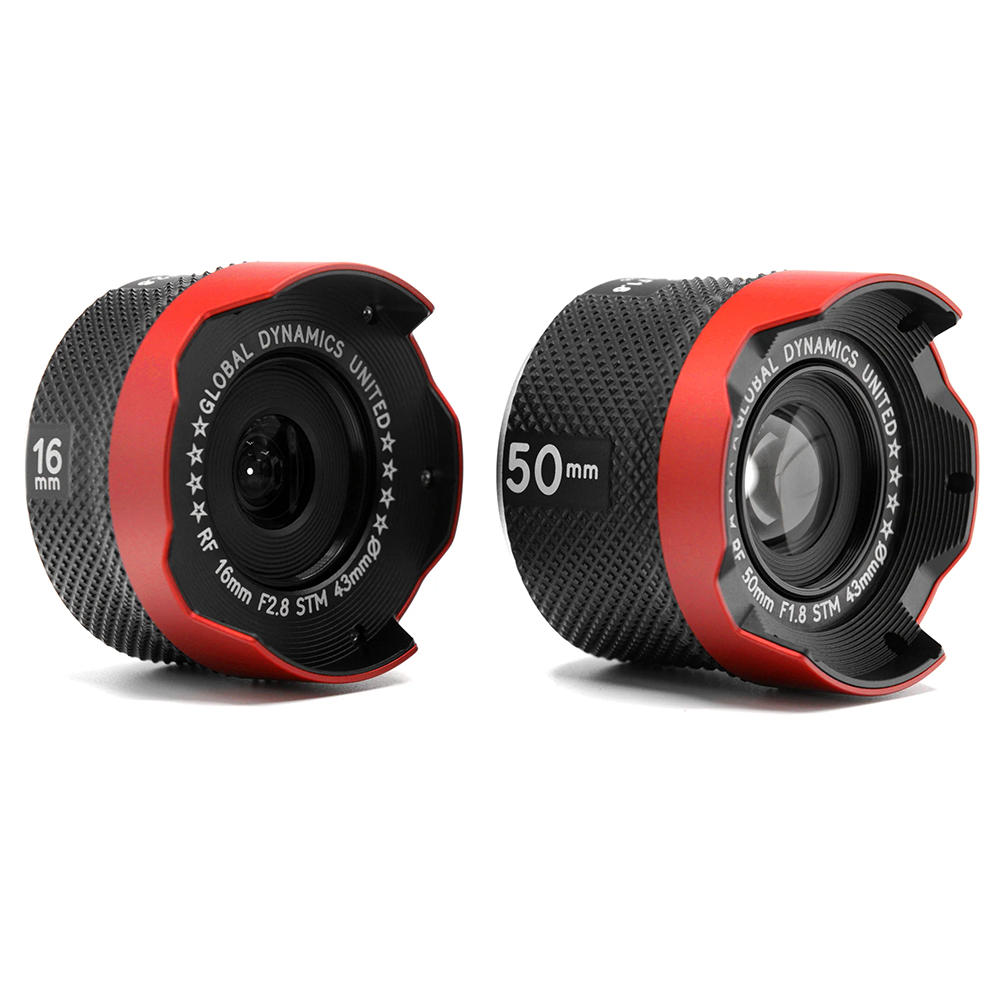 GDU Armored RF 50mm & RF 16mm Autofocus Lens Bundle