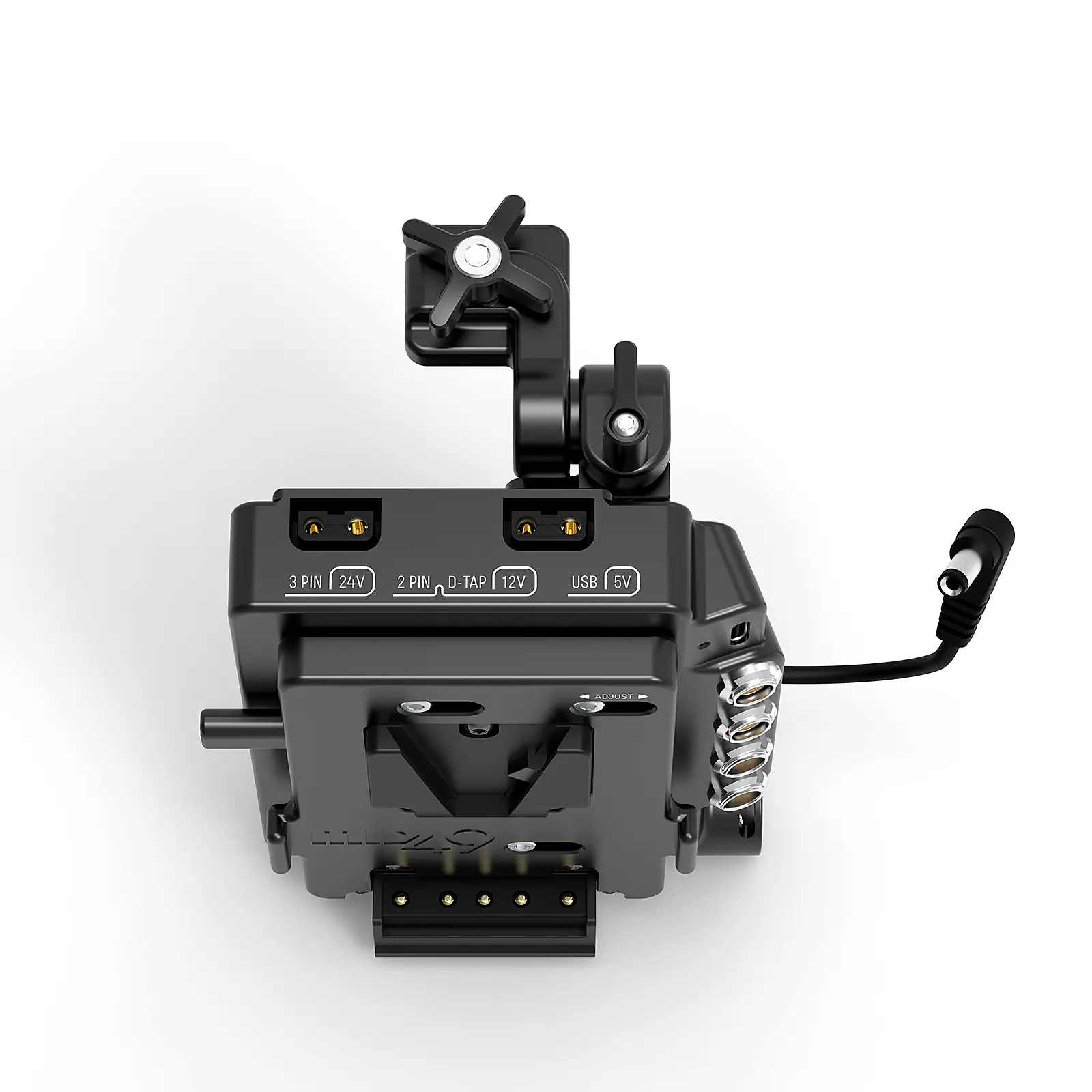 Power Distribution Box DB-4 (Canon C80, V-Mount, Camera Mounted)