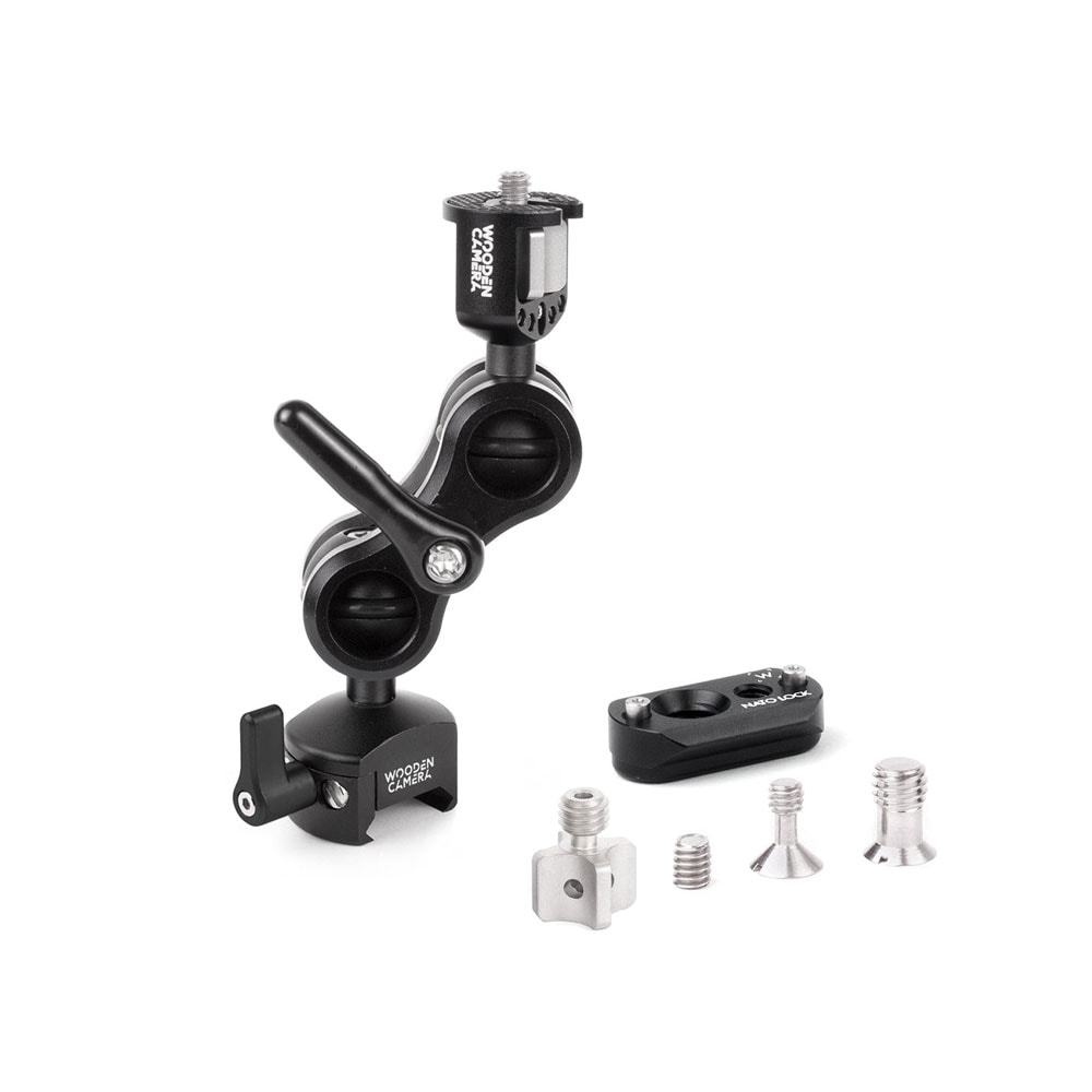 Wooden Camera - Ultra Arm NATO Lock Monitor Mount (Combo 1/4-20 & 3/8-16)