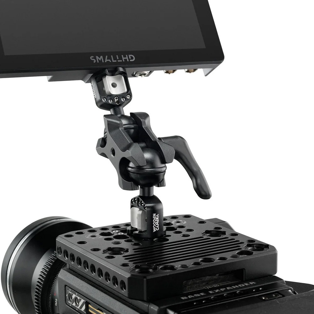 Wooden Camera - Universal Ultra Arm Monitor Mount Mini  (Combo 1/4-20 & 3/8-16)