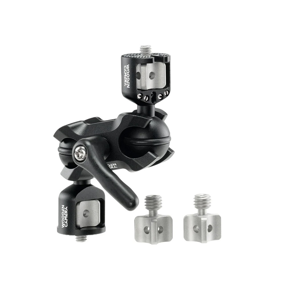 Wooden Camera - Universal Ultra Arm Monitor Mount Mini  (Combo 1/4-20 & 3/8-16)