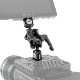 Wooden Camera - Universal Ultra Arm Monitor Mount Mini  (Combo 1/4-20 & 3/8-16)