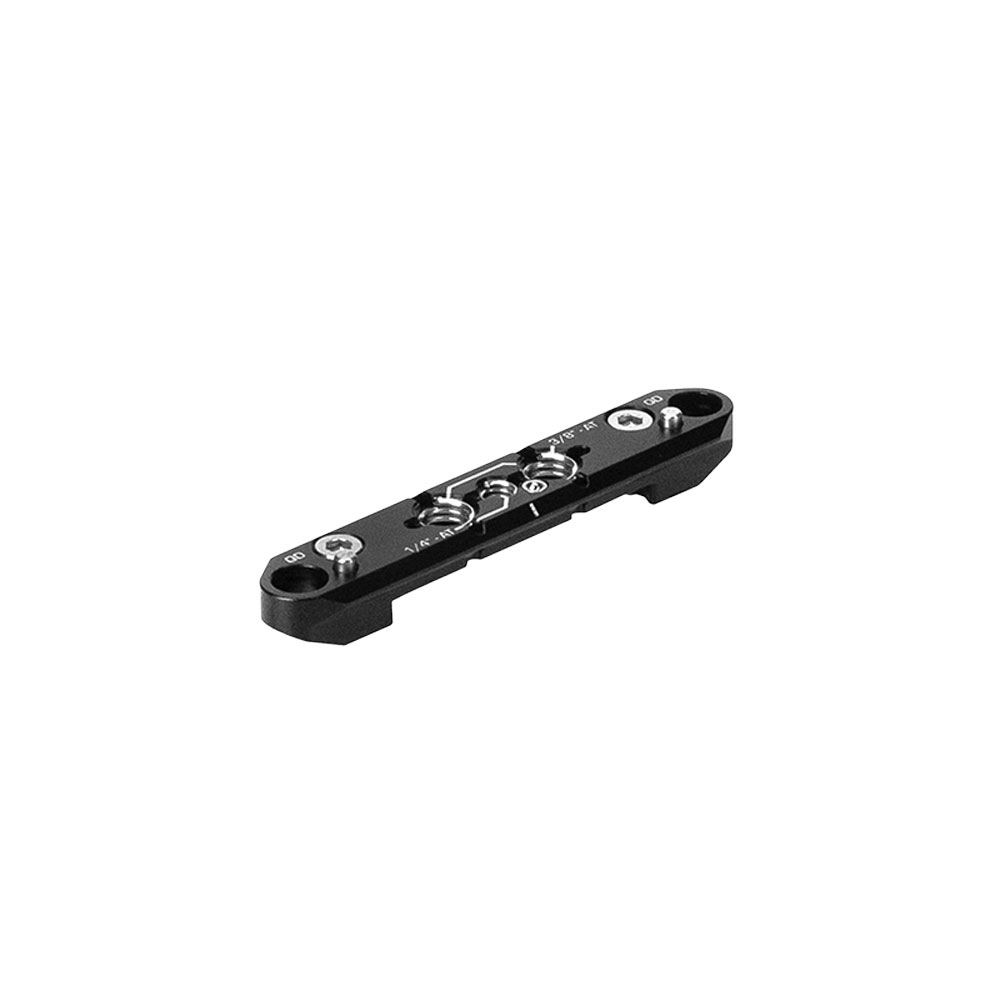 Adattatore Guida NATO RAIL Per Red KOMODO, KOMODO-X E V-Raptor – Alluminio Leggero, Lunghezza 95mm