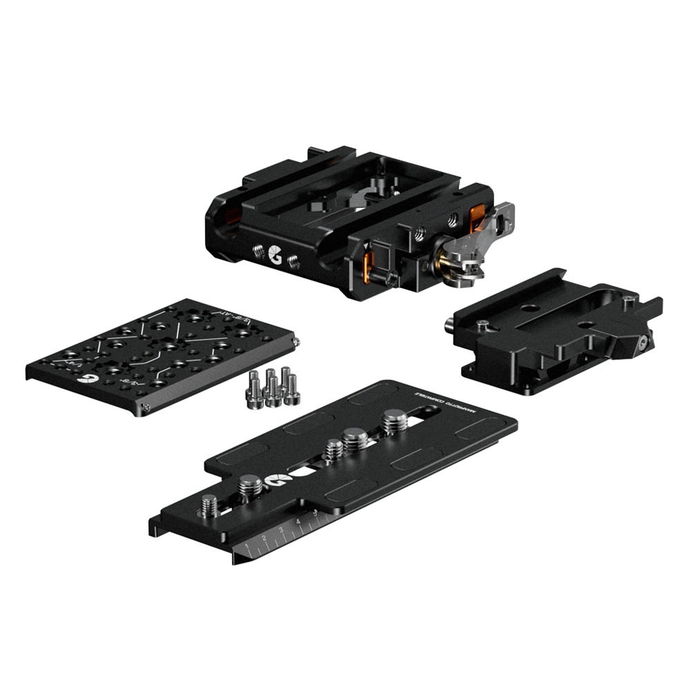 LeftField 3 QR Baseplate (Manfrotto) for RED V-RAPTOR