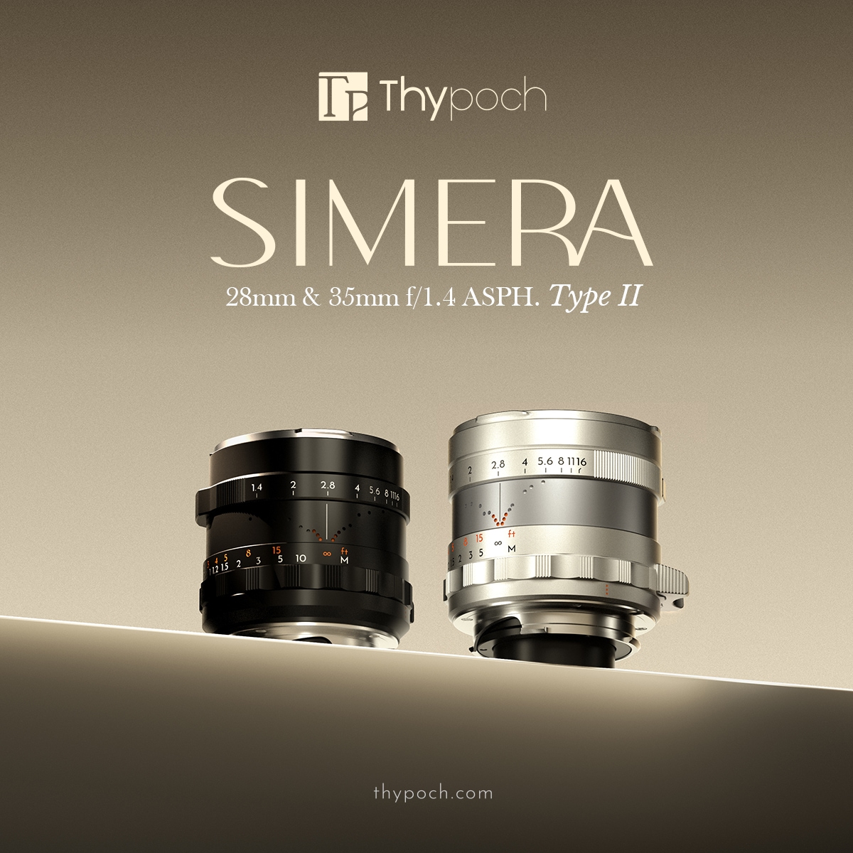 Simera 35mm F1.4 M-Mount (Focus Tab : Infinity-lock/Crescent