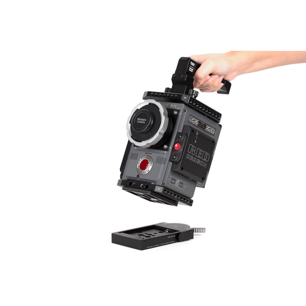 Wooden Camera - Mini Touch and Go System (80mm OConnor Euro, Sachtler 16, Ronford Baker Mini-RBQ Compatible)